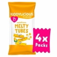 thumbnail image 3 of Kiddylicious Melty Tubes Sweetcorn 4 x 10g, British Import (Pack of 3), 3 of 5