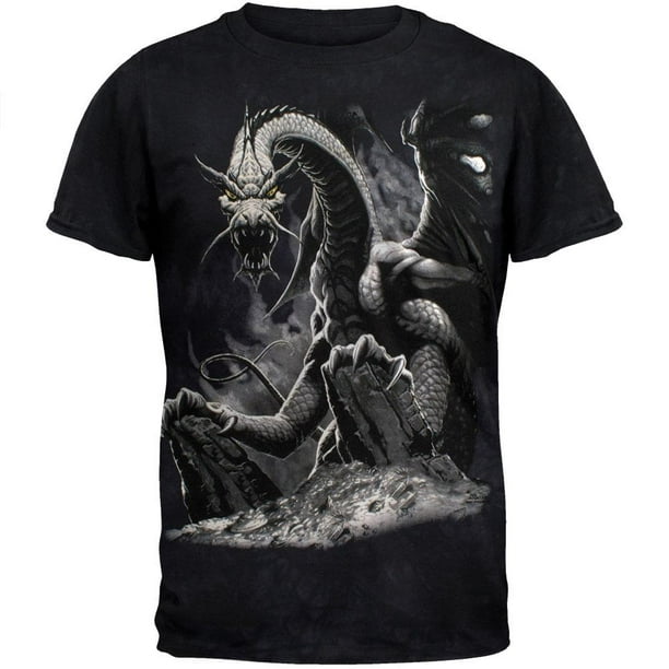 Old Glory Black Dragon TShirt Medium