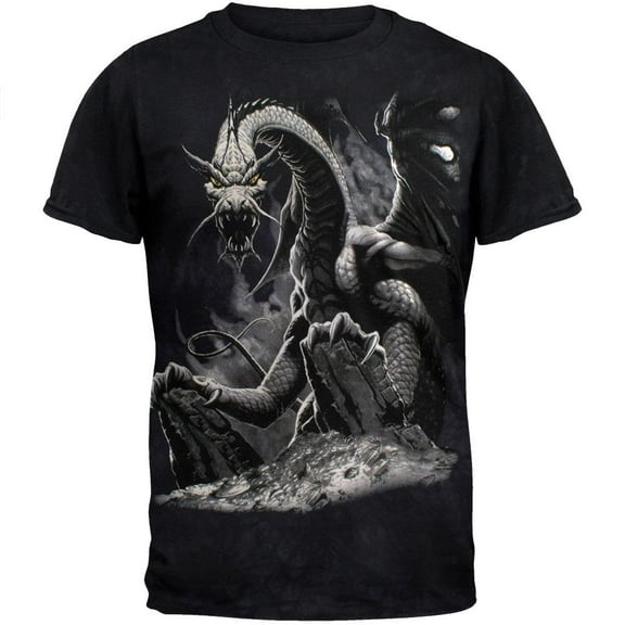 Black Dragon - T-Shirt - Medium