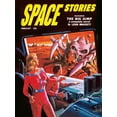 thumbnail image 2 of Retrosci-fi 25x32 White Modern Wood Framed Museum Art Print Titled - Space Stories: Space Monster Attack, 2 of 4