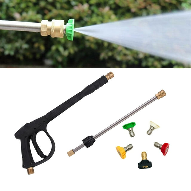 de a de repuesto con varilla de extensión, 2200 PSI, de a con accesorio de M22-14 mm, 5 puntas de boquil - manguera Sin manguera