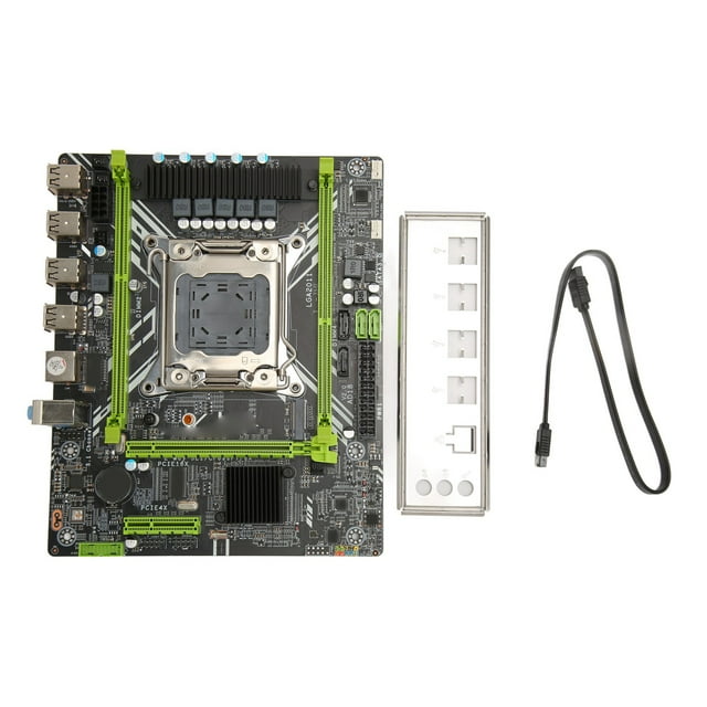 Placa base de ordenador X79D 2,0 LGA2011 Pin, doble canal, DDR3, compatible con interfaz M.2 NVME, placa base para juegos ATX para PC de escritorio