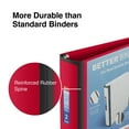 thumbnail image 5 of Staples 2" 3-Ring Better Binder Red 2/Pack ST55877-CCVS, 5 of 8