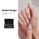 thumbnail image 3 of Hytrove 500Ud Transparentes Puntas De De Gel Para Manicura Con Caja Resistente, 3 of 5