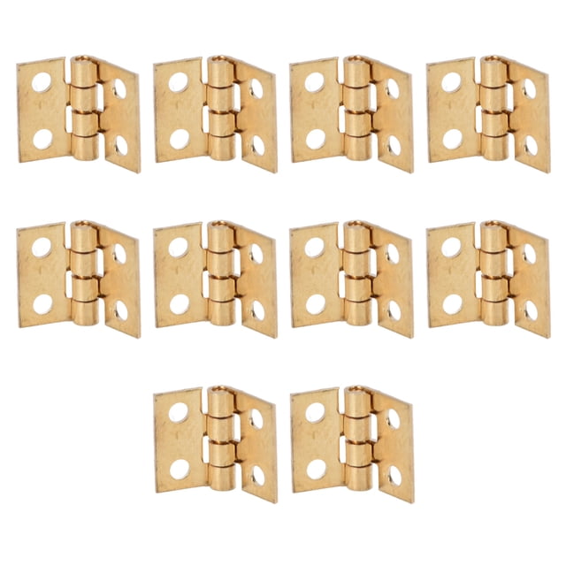 Juego de bisagras para muebles de casa de muñecas BuyWeekMX mini bisagra para bandeja de mayordomo