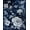 Blue, Pattern 4, variant on ODIKA 4'x6' Machine Washable Non-Slip Area Rug, Coral Bloom Foam Gentle Pink Bath High Traffic Rug, Rose, 121532