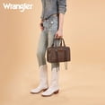 thumbnail image 2 of Wrangler Tote Bag for Women Crossbody for Ladies Purse Fringe Western Purse Vintage Handbags, Coffee, 2 of 6