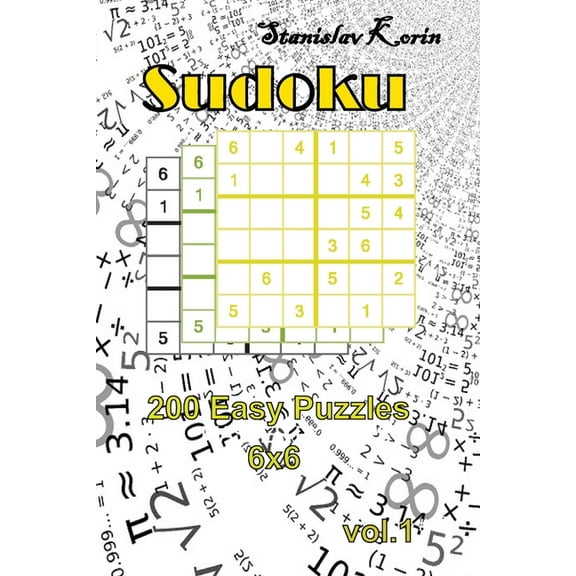 Sudoku: Sudoku 200 Easy Puzzles 6x6 vol. 1 (Paperback)