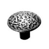 Acorn Manufacturing Rpfp Ceramic Round 1" Mushroom Cabinet Knob - Black