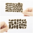 thumbnail image 2 of 78 Pcs Static Grass Tuft Model Bushy Tufts Lowland Shrubs Tuft Terrain Model Kit for DIY Model Railway Train Landscape Fairy Garden Diorama Scenery (Set D), 2 of 7