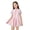 A-Pink121, variant on JAJAHO Girls Swim Dress One Piece Swimsuit Short Sleeve Zipper Front Athletic Training Bathing Suit With Built In Shorts 4-13Y Lovely Beachwear