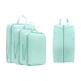 thumbnail image 2 of AuroraX Waterproof Travel Storage Bag Portable Clothing Storage Bag Compression Foldable Lightweight Durable Luggage Packing Bag for Travel Blue, 2 of 6