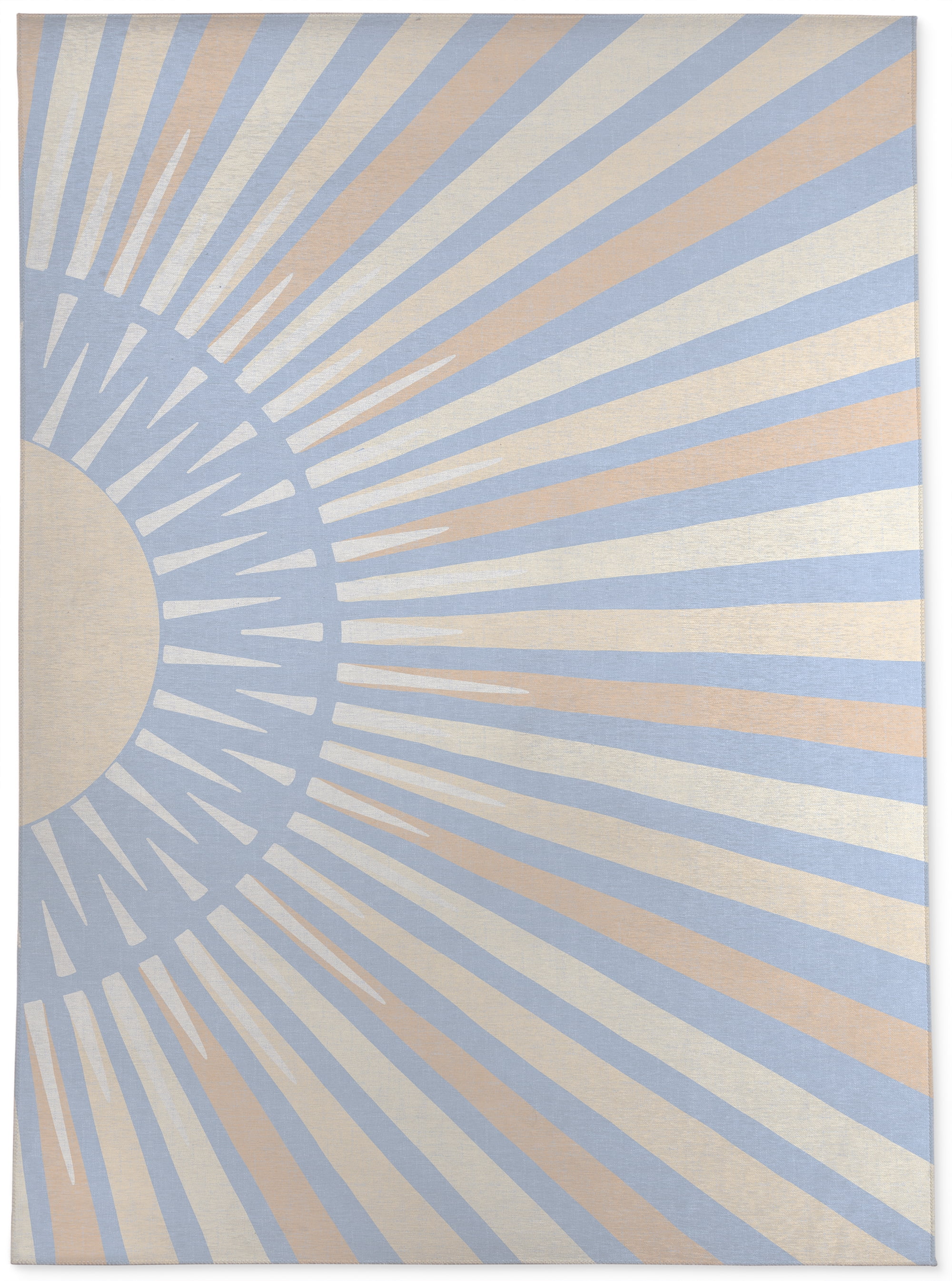 BOHO SUNBURST BLUE Office Mat By Kavka Designs - Walmart.com