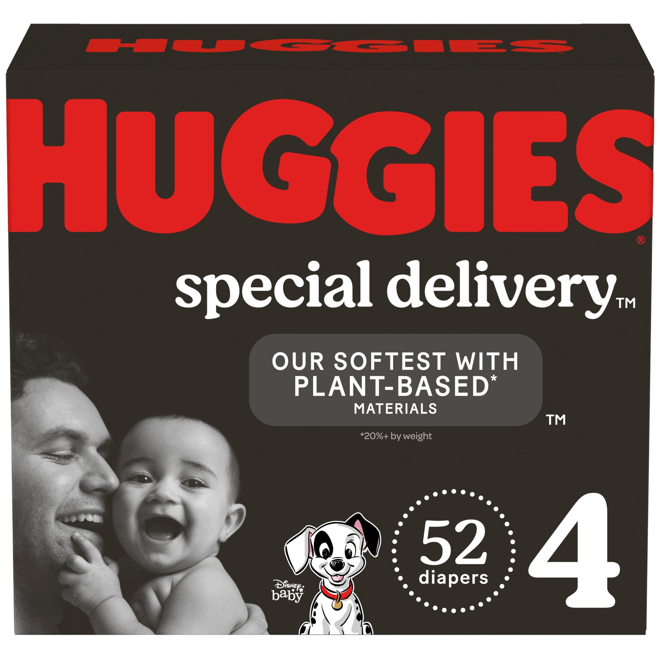 Huggies Special Delivery Diapers, Size 4, 52 Ct (Select for More Options)