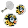 thumbnail image 2 of 4 Pcs Sunflower Knobs for Kitchen Cabinet Cupboard Dresser Bookcase Drawer Pulls Handles Round Home Decor, 2 of 5
