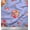 Lavender Blue, variant on Soimoi Cotton Duck Fabric Leaves & Rose Flower Printed Craft Fabric by The Yard 42 Inch Wide