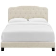 thumbnail image 4 of Modway Amelia King Upholstered Polyester Fabric Bed in Beige Finish, 4 of 6