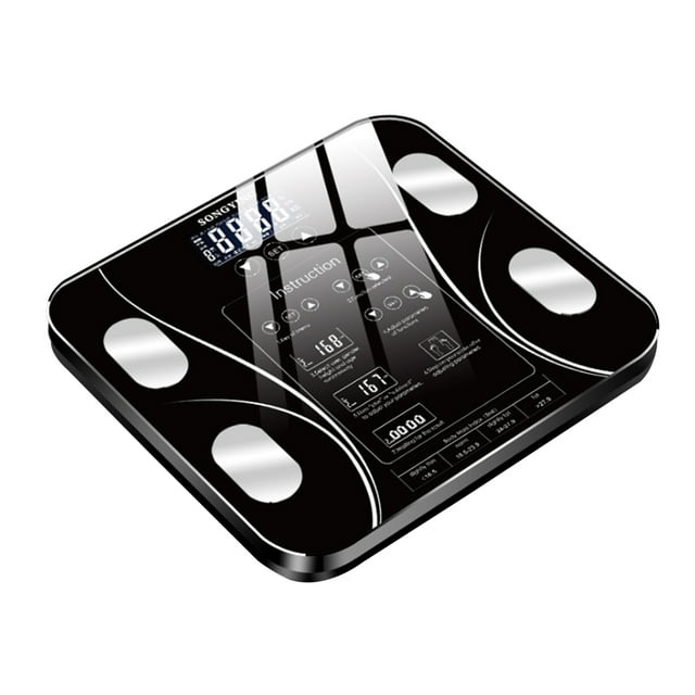 Mistaha Body Fat Scales Intelligent Electronic Weight Scale High Digital BMI Scale Water Mass Health Body Composition Analyzer Monitor
