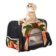thumbnail image 6 of Peach Luxury Pet Bag with 900D Oxford Fabric, Nylon Webbing - 17x10x11.8 in, 43x26x30 cm - Comfortable and Stylish Carrier for Small Dogs and s, 6 of 7