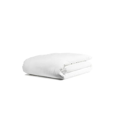 Hotel Bed Linens TC-300 Sateen Finish Luxury Plain C-P Duvet Cover ZIPPER QUEEN Size 90"x90" White 1/Pack