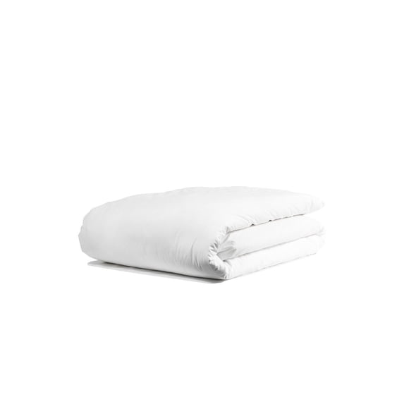 Hotel Bed Linens TC-250 Prem. Percale Plain Cotton-Poly Duvet Covers ZIPPER QUEEN 88"x88" Color: White 1/Pack