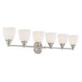 thumbnail image 3 of Livex Lighting Somerville Bath Light in Brushed Nickel, 3 of 13