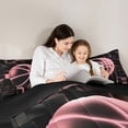 thumbnail image 5 of Erosebridal Ball Games Bedding Full Comforter Set,Basketball Sport Bedding Full Comforter Set,Neon Light Ombre Geometry Bedding Sets Fulls,Super Cozy Room Decoration Reversible，3 Pieces, 5 of 8