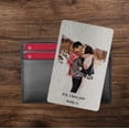 thumbnail image 2 of Wallet Photo Card / Personalised Dad Husband Grandad Grandma Mum Wife Gift / First Father's Day Christmas Custom Present Him Her / Valentine, 2 of 7