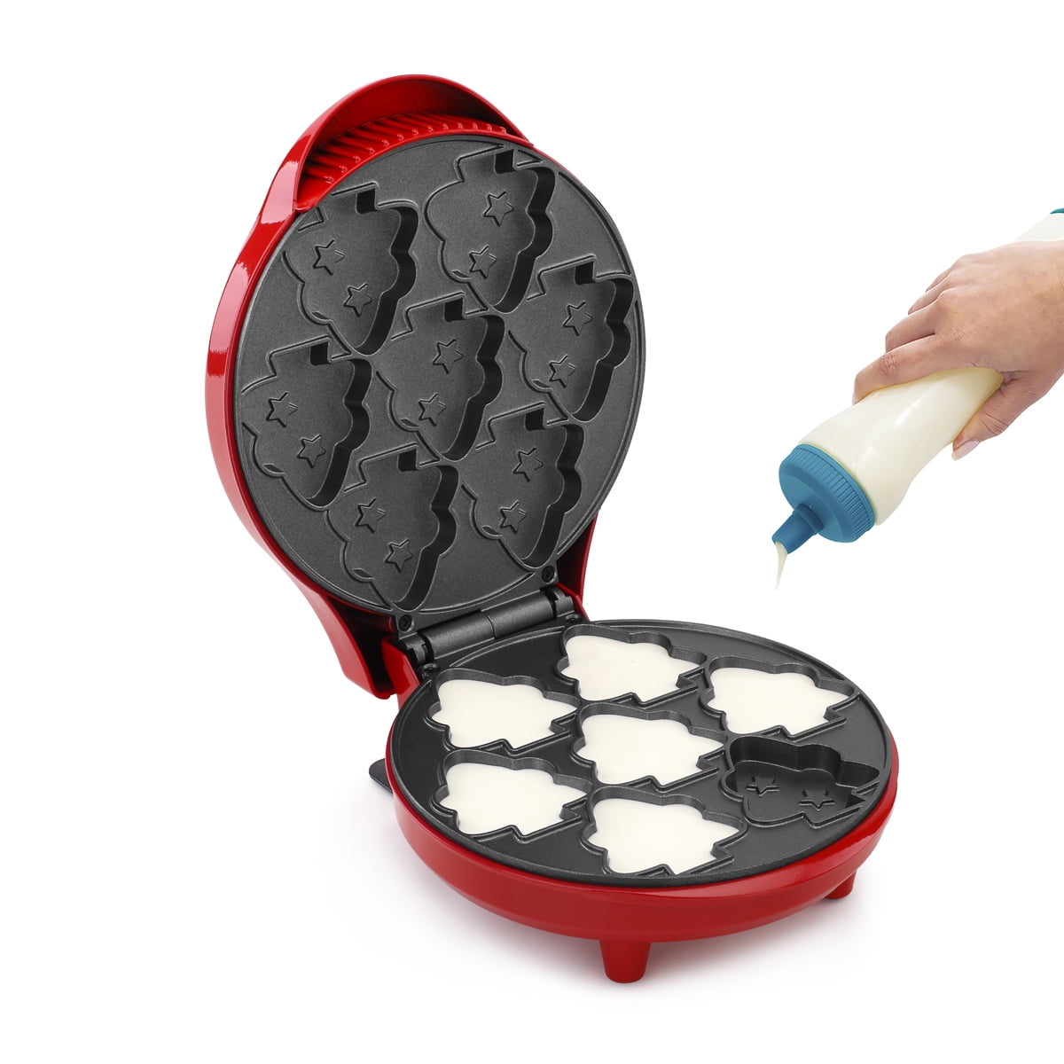 Holstein Housewares Christmas Tree Treat Maker Electric NonStick