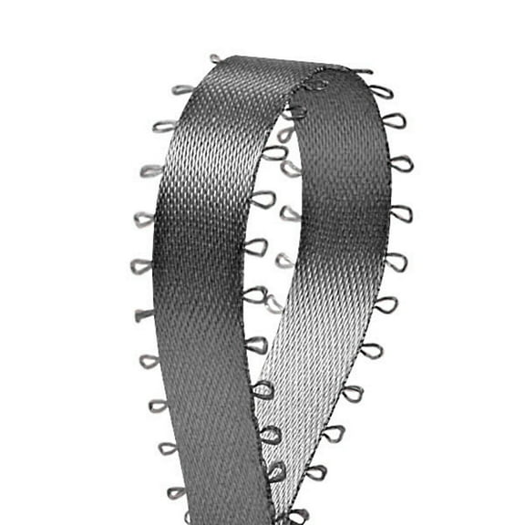 3/16" Double Face Satin Picot Ribbon Feather Edge 50 Yds-Silver