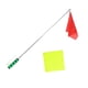 thumbnail image 3 of Bandera de entrenamiento para caballos, roja y amarilla, fácil de transportar, ligera, de 47 pulgadas, telescópica, de mano, para orientación en, 3 of 9