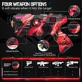 thumbnail image 3 of Set de pistolas Laser Tag OSALON con pantalla LED digital de puntuación, 3 of 6