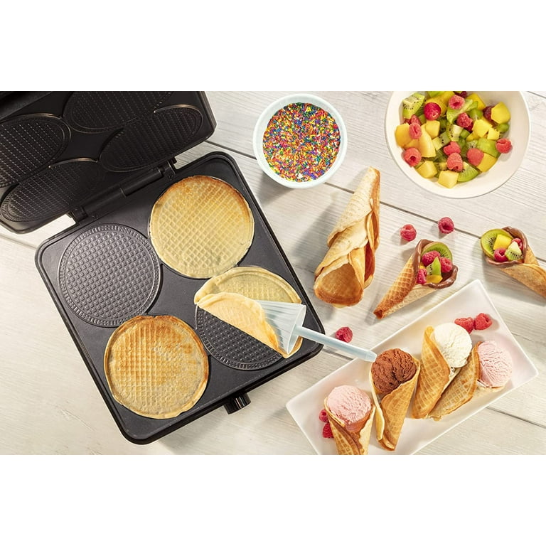 Mini Pancake Waffle Maker 25 Holes – Roll Ice Cream