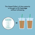 thumbnail image 3 of HyperChiller HC2AS Enfriador de bebidas/café helado patentado, ¡NUEVO, MEJORADO, MÁS FUERTE Y MÁS DURADERO! Listo en un minuto, reutilizable para té helado, vino, licores, alcohol, jugo, 12.5 oz, Aqua, 3 of 5