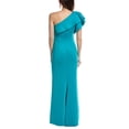 thumbnail image 2 of Eliza J womens  One-Shoulder Scuba Gown, 6, Green, 2 of 3