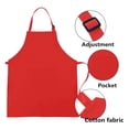 thumbnail image 4 of 2pcs children's aprons with sleeves and painted aprons, 4 of 5