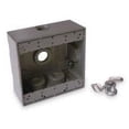 thumbnail image 2 of Bell Outdoor Weatherproof Box,2Gang,4Inlet 5335-0, 2 of 2