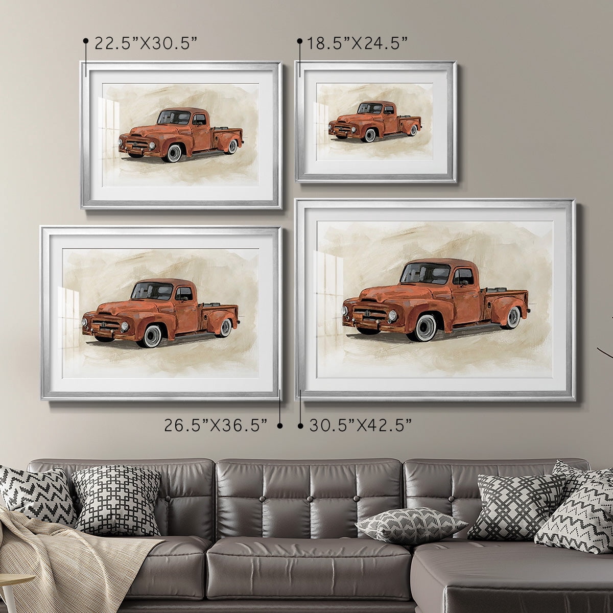 Pickup IV Premium Framed Print - Ready to Hang