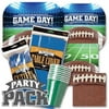 DDI 1935326 Tableware Party Pack Football 129 Ct.