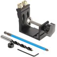 thumbnail image 1 of 15 De Pocket Dowel Jig Ing Kit -funct Oblique Hole Locator Guide Puncher Carpentry Tool, 1 of 5