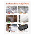 thumbnail image 4 of Gas Pressure Washer 3600 PSI 2.6 GPM - Copper Pump, 5 Nozzles, 26ft Hose - for Car, Deck, Driveway Cleaning, 4 of 8