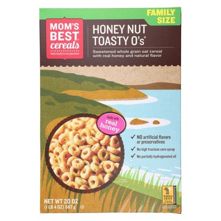 Mom's Best Naturals Honey Nuttoasty Os - pack of 10 - 20 (Best Honey Brand In Australia)