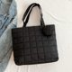 thumbnail image 3 of Bolso Mujer Tote Hombro con Moneda Hobo Acolchado Negro 2uds, 3 of 9