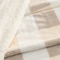 thumbnail image 4 of Great Bay Home Cozy Plush / Sherpa Reversible Throw Blanket, Twin, Soft Taupe / Pale Grey Buffalo Check, 4 of 5