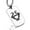 Silver, variant on Stainless Steel Taurus Zodiac Sign (Bull) Dog Tag Pendant Necklace