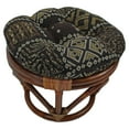 thumbnail image 4 of International Caravan Papasan Stool with Tapestry Cushion, 4 of 4