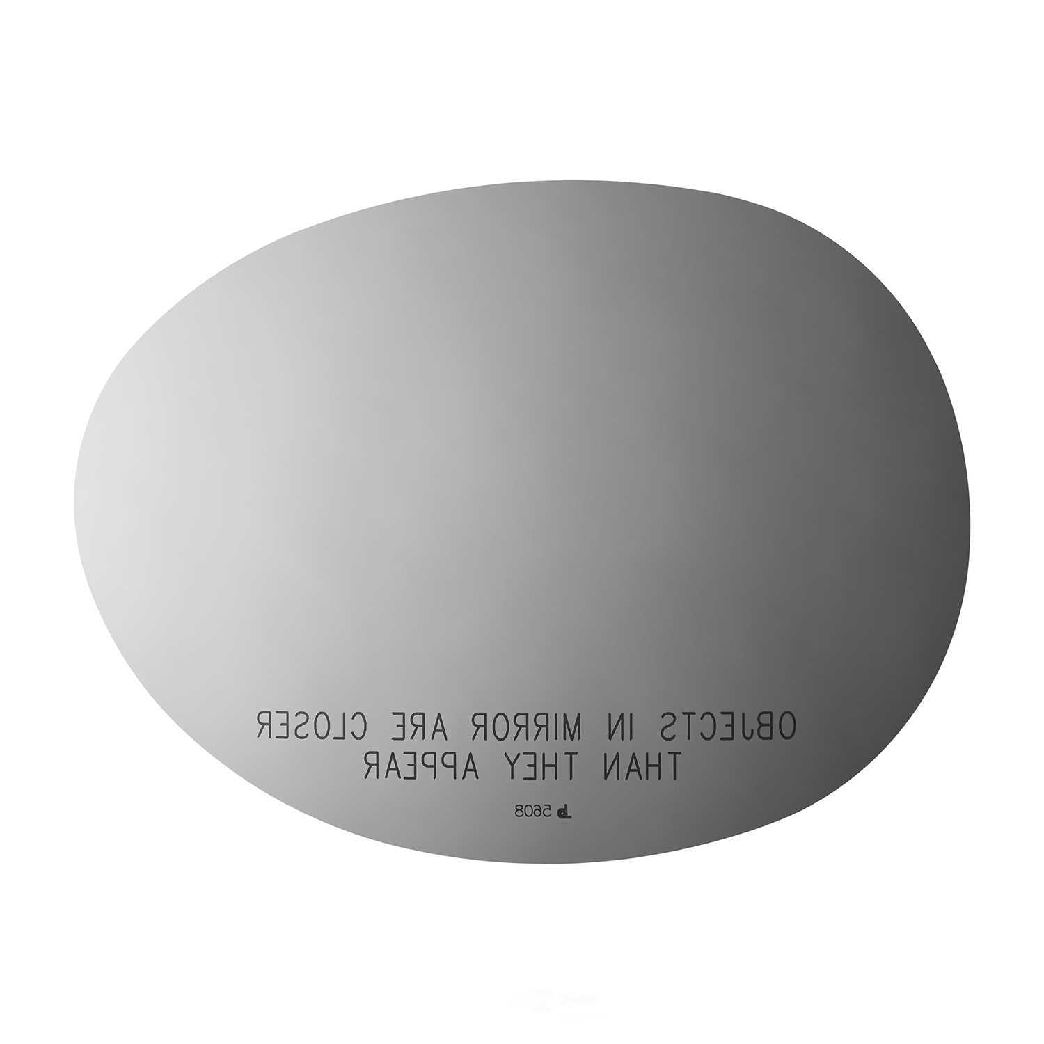 Burco Side View Mirror Replacement Glass - Clear Glass - 5608