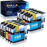 E-Z Ink (TM) Compatible Ink Cartridge Replacement for Brother LC-103XL LC103XL LC103 XL LC103BK LC103C LC103M LC103Y to