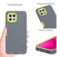 thumbnail image 5 of CoverON For Tmobile T-Mobile Revvl 7 5G Case, Military Grade Heavy Duty Full Body Rugged Phone Cover, Gray, 5 of 8