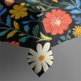 thumbnail image 5 of Pioneer Flower Floral Print Pattern Square Tablecloth,Waterproof Square Table Cover,Wipeable Spillproof Washable Table Cover for Home Kitchen Party Decor 42"X42"(107x107cm), 5 of 6
